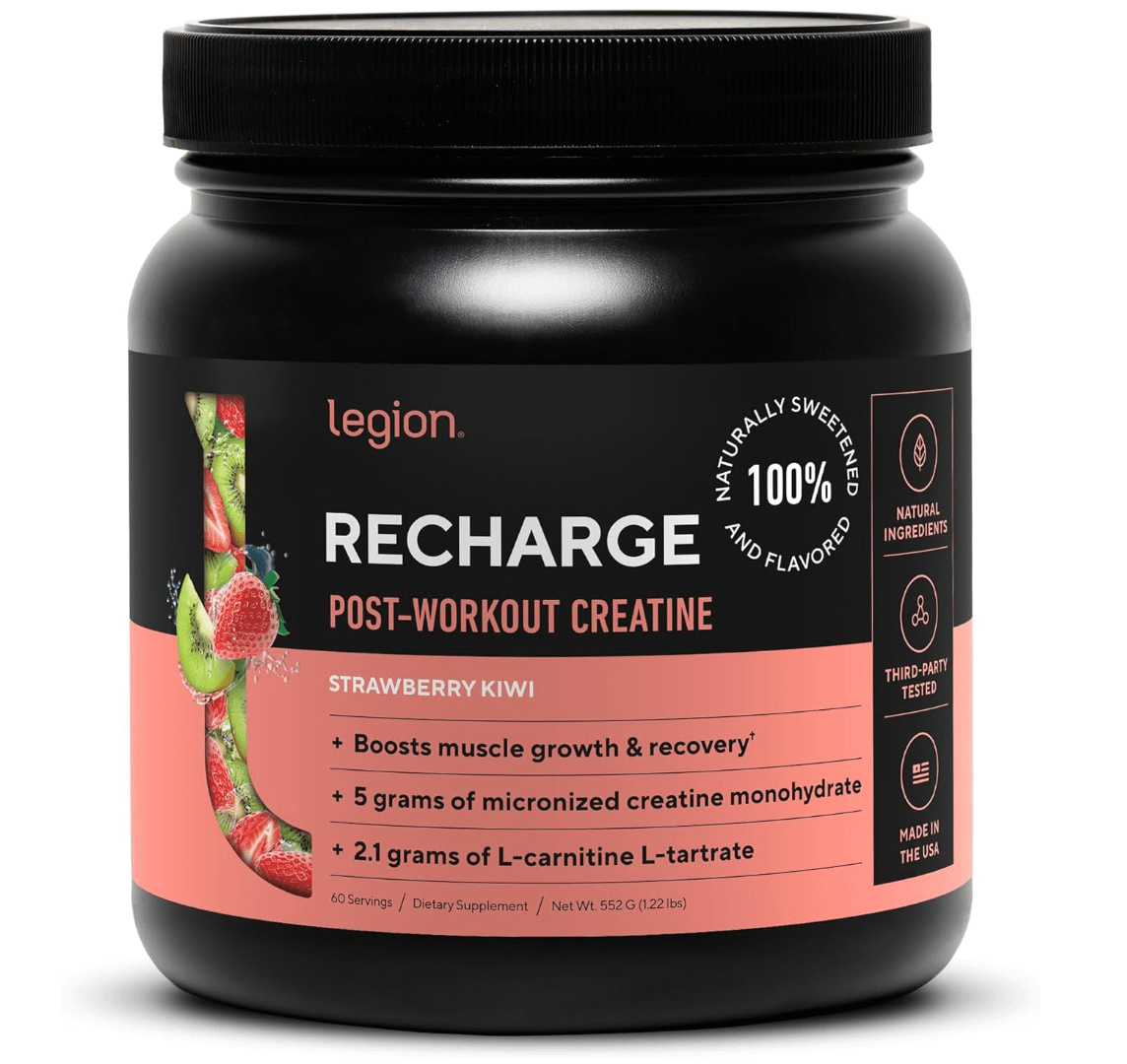 LEGION Recharge Post Workout Supplement - All Natural Muscle Builder & Recovery Drink